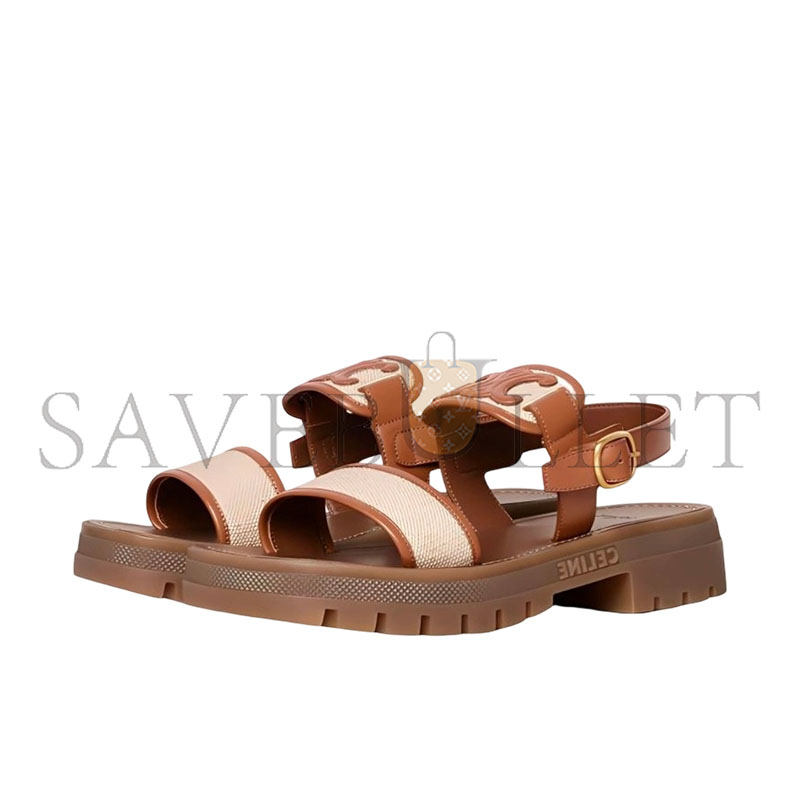 CELINE TRIOMPHE BEACH SANDALS 353872270C04UB